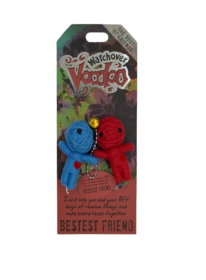 Watchover Voodoo 3-Inch Bestest Friend Keychain - Handcrafted Gift to Bring Good Luck and Positivity Everywhere You Go - Image 1